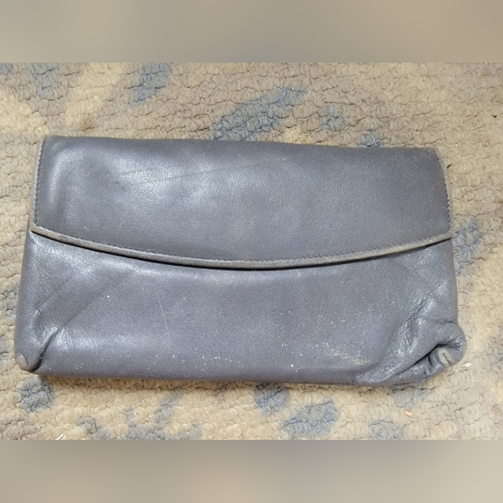 Pierre Cardin Grey Leather Wallet